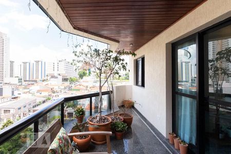 Sacada  de apartamento para alugar com 3 quartos, 137m² em Vila Gomes Cardim, São Paulo