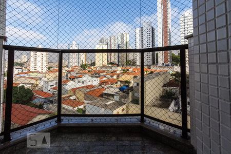 varanda sala de jantar de apartamento à venda com 3 quartos, 210m² em Vila Regente Feijó, São Paulo