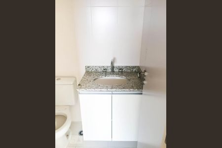 Banheiro da suíte de apartamento à venda com 2 quartos, 59m² em Vila Mazzei, São Paulo