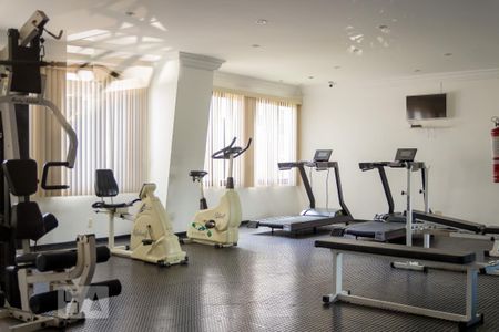 Área comum - Academia de apartamento à venda com 4 quartos, 140m² em Santo Antônio, São Caetano do Sul