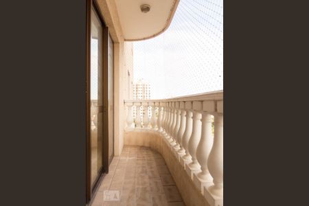 Varanda da Sala de apartamento à venda com 4 quartos, 140m² em Santo Antônio, São Caetano do Sul