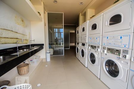 Studio à venda com 44m², 1 quarto e 1 vagaLavanderia