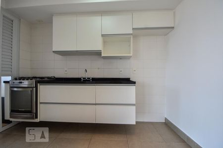 Cozinha de kitnet/studio à venda com 1 quarto, 44m² em Brooklin Paulista, São Paulo