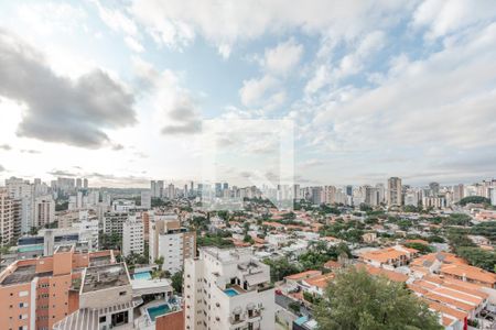 Vista da Varanda da Sala de apartamento para alugar com 4 quartos, 290m² em Brooklin Paulista, São Paulo