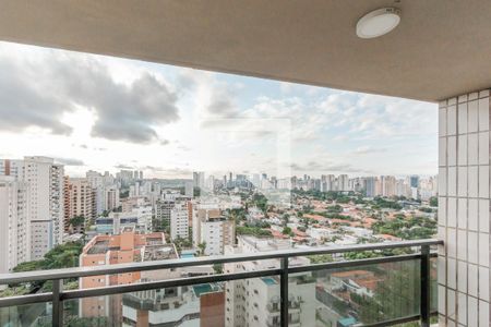 Varanda da Sala de apartamento à venda com 4 quartos, 290m² em Brooklin Paulista, São Paulo