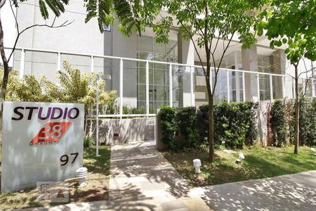 Studio à venda com 38m², 1 quarto e 1 vagaFachada