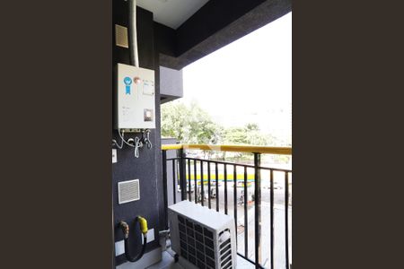 Studio à venda com 26m², 1 quarto e sem vagaVaranda