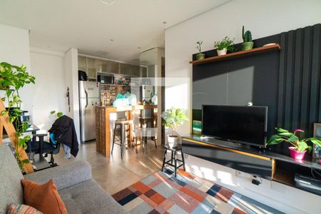 Sala de apartamento à venda com 1 quarto, 48m² em Vila Guarani (z Sul), São Paulo