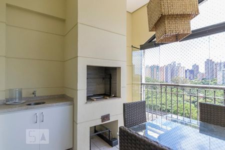 Varanda Gourmet de apartamento para alugar com 3 quartos, 169m² em Jardim, Santo André