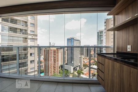 Apartamento para alugar com 50m², 1 quarto e 1 vagaVaranda