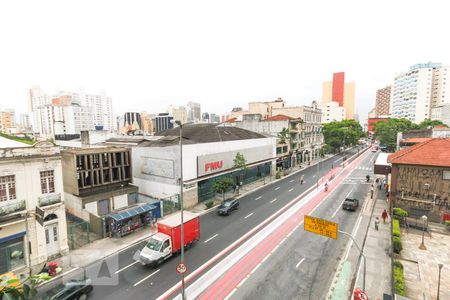 Vista da varanda  de apartamento para alugar com 1 quarto, 45m² em Liberdade, São Paulo