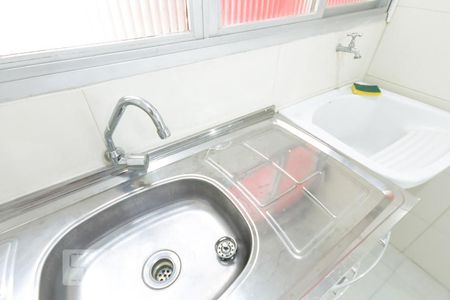 Cozinha  de apartamento para alugar com 1 quarto, 45m² em Liberdade, São Paulo