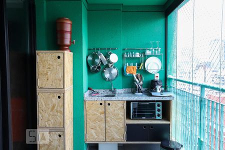 Varanda de kitnet/studio à venda com 1 quarto, 35m² em Bela Vista, São Paulo