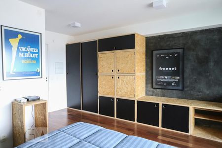 Quarto e sala de kitnet/studio à venda com 1 quarto, 35m² em Bela Vista, São Paulo