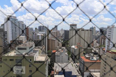 Varanda de kitnet/studio à venda com 1 quarto, 35m² em Bela Vista, São Paulo