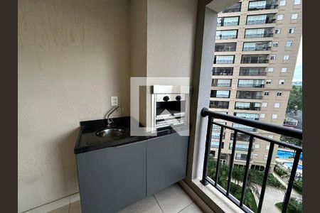 Varanda da Sala de apartamento para alugar com 3 quartos, 73m² em Alphaville Empresarial, Barueri