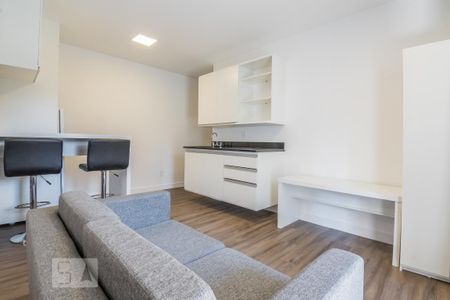 Studio para alugar com 36m², 1 quarto e 1 vaga Studio para alugar com 36m², 1 quarto e 1 vagaSala