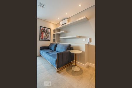 Sala de apartamento para alugar com 1 quarto, 42m² em Cidade Monções, São Paulo