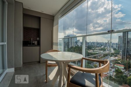 Apartamento para alugar com 42m², 1 quarto e 1 vagaVaranda