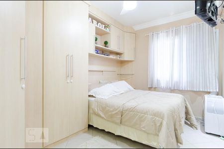 Quarto da Suíte de apartamento à venda com 2 quartos, 60m² em Santo Antônio, São Caetano do Sul