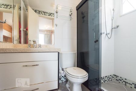Apartamento para alugar com 58m², 2 quartos e 1 vaga Apartamento para alugar com 58m², 2 quartos e 1 vagaBanheiro da Suíte