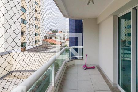 Sacada de apartamento à venda com 3 quartos, 106m² em Nova Petrópolis, São Bernardo do Campo