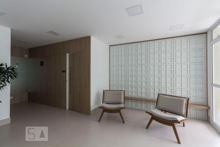 Apartamento à venda com 77m², 3 quartos e 2 vagasHall social