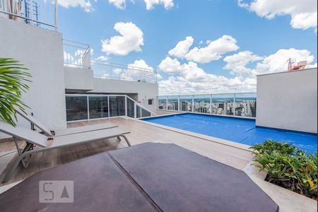 Studio para alugar com 48m², 1 quarto e 1 vagaPiscina