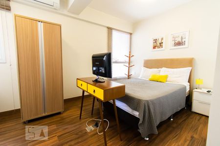 Studio para alugar com 24m², 1 quarto e 1 vagaQuarto