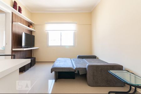 Sala de apartamento para alugar com 1 quarto, 45m² em Cambuí, Campinas
