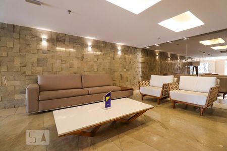 Hall de Entrada de apartamento para alugar com 1 quarto, 48m² em Jardim Goiás, Goiânia