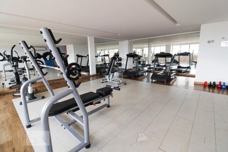 Apartamento para alugar com 48m², 1 quarto e 1 vaga Apartamento para alugar com 48m², 1 quarto e 1 vagaAcademia