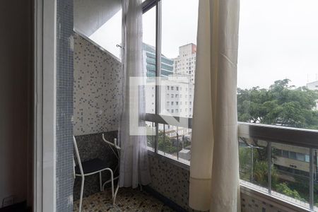Varanda da Sala de apartamento para alugar com 1 quarto, 60m² em Liberdade, São Paulo