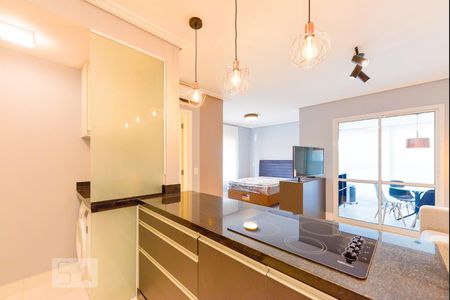 Cozinha de kitnet/studio para alugar com 1 quarto, 44m² em Pinheiros, São Paulo