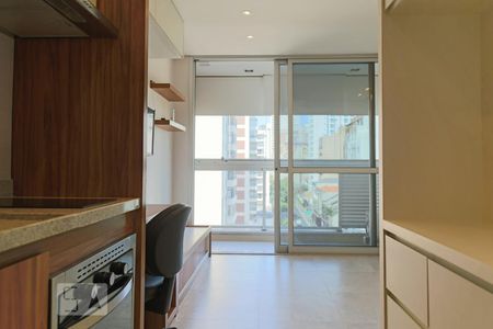 Cozinha de kitnet/studio à venda com 1 quarto, 22m² em Consolação, São Paulo