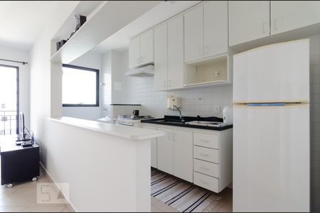 Cozinha de apartamento para alugar com 2 quartos, 43m² em Cambuí, Campinas