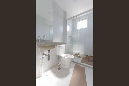 banheiro suíte de apartamento à venda com 2 quartos, 57m² em Vila Andrade, São Paulo