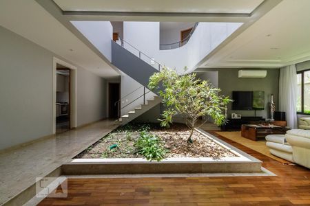 Sala de casa de condomínio para alugar com 4 quartos, 400m² em Alphaville Residencial Um, Barueri