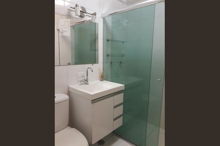 Apartamento à venda com 90m², 2 quartos e 2 vagasBanheiro da suíte