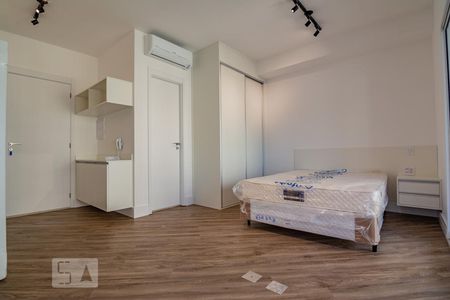 Studio à venda com 34m², 1 quarto e 1 vagaDormitório