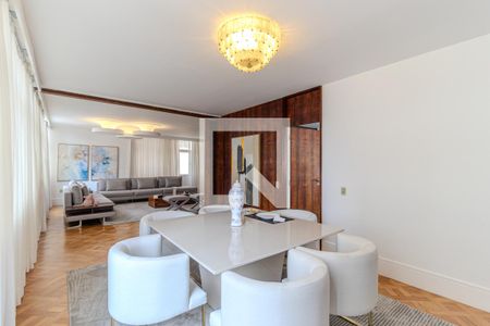 Sala de Jantar de apartamento à venda com 4 quartos, 262m² em Higienópolis, São Paulo