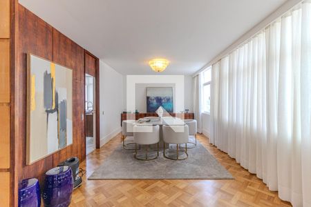 Sala de Jantar de apartamento à venda com 4 quartos, 262m² em Higienópolis, São Paulo