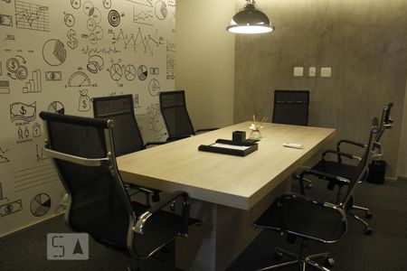 Sala de reunião de kitnet/studio para alugar com 1 quarto, 28m² em Santa Efigênia, São Paulo