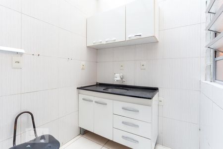 Cozinha de kitnet/studio para alugar com 1 quarto, 46m² em Azenha, Porto Alegre