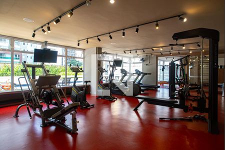 Studio para alugar com 35m², 1 quarto e 1 vaga Studio para alugar com 35m², 1 quarto e 1 vagaÁrea comum - Academia