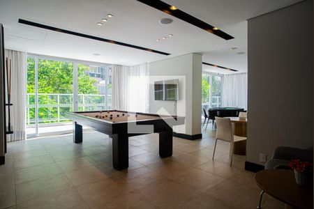 Studio para alugar com 35m², 1 quarto e 1 vaga Studio para alugar com 35m², 1 quarto e 1 vagaÁrea comum - Sala de jogos