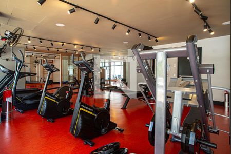 Studio para alugar com 35m², 1 quarto e 1 vaga Studio para alugar com 35m², 1 quarto e 1 vagaÁrea comum - Academia