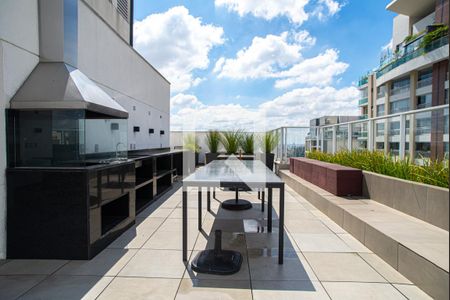 Studio para alugar com 35m², 1 quarto e 1 vaga Studio para alugar com 35m², 1 quarto e 1 vagaÁrea comum - Churrasqueira