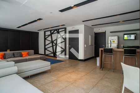 Studio para alugar com 35m², 1 quarto e 1 vaga Studio para alugar com 35m², 1 quarto e 1 vagaÁrea comum - Salão de festas