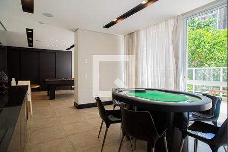Studio para alugar com 35m², 1 quarto e 1 vaga Studio para alugar com 35m², 1 quarto e 1 vagaÁrea comum - Sala de jogos